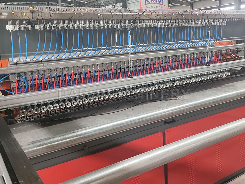Estructura densa de electrodos de cobre en la máquina de malla antiescalada 358 JIAKE para paso estrecho de 12.7mm