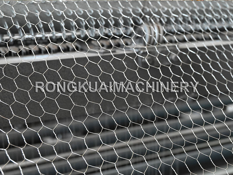 Engranajes de tejido de precisión y sistema de enrollado en la máquina para malla hexagonal JIAKE