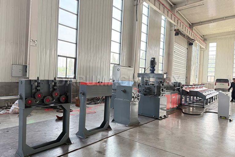 maquina-varilla-corrugada-dos-costillas-jiake-tunez Máquina procesadora de varilla corrugada de dos costillas JIAKE personalizada con sistema de cizalla volante servo instalada en Túnez.